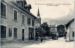 38 - CLAIX --  L'Hôtel Michel - La Place De L'Eglise - Claix