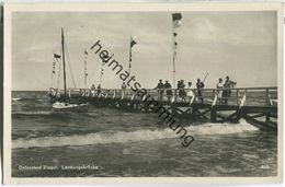 Zingst - Landungsbrücke - Foto-Ansichtskarte - Verlag H. Rubin & Co Dresden - Zingst