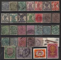 Inde 32 Timbres Oblitérés Différents - Collections, Lots & Series