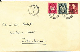 Norway Cover Artic Circle Norway 5-8-1962 (the Cover Is Cut In The Left Side And Damaged By Opening On The Backside) - Covers & Documents