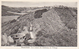 1953 Bourscheid  " Les Ruines Du Château , Le Village " - Burscheid