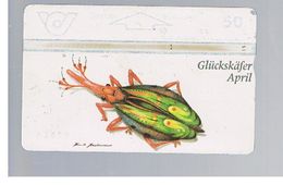 AUSTRIA - TELEKOM AUSTRIA L&G - 1996 LUCKY BEETLE, APRIL  -     USED - RIF. 10277 - Andere & Zonder Classificatie