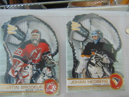 Cartes Hockey McDonald 2001 Gant En Fusion #4-5 - Catálogos