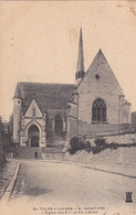 37. SAINT CYR SUR LOIRE. CPA . DE TOURS A LUYNES. L'EGLISE DES XII Et XV E SIECLES. ANNEE 1904 - Saint-Cyr-sur-Loire