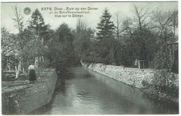 Diest. Zicht Op Den Demer Uit De Schaffenschestraat.  Vue Sur Le Démer. - Diest