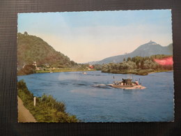 Der Rhein Mit Blick Auf Den Drachenfels - Drachenfels