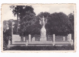 CP Grammont (Geraardsbergen), Statue Du Sacré-Cœur. A Voyagé En 1946 - Geraardsbergen