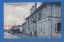 CPA - VIGNEULLES Les HATTONCHATEL - La Gendarmerie - 1932 - Collection Contant - RARE - Place Taylor Gendarme - Vigneulles Les Hattonchatel