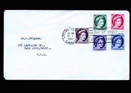 A5297) Kanada Canada FDC Ottawa 13.1.62 To US - Brieven En Documenten