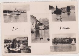 SUISSE,SWITZERLAND,SWISS,HELVETIA,SCHWEIZ,SVIZZERA,MONTREUX EN 1950,VAUD,RIVIERA PAYS D'ENHAUT,chateau Chillon,lac Léman - Montreux