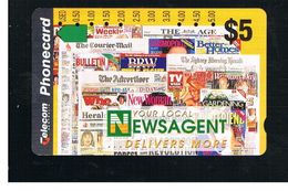 AUSTRALIA - NEWSAGENT - USED  - RIF. 10300 - Publicité