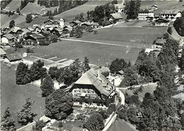 Ref W89- Suisse -rossiniere - Pays D Enhaut - Vue Aerienne  / Format :15cms X 10,5cms / -carte Bon Etat - - Rossinière