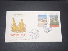 TURQUIE - Enveloppe FDC Europa En 1977 - L 15514 - FDC