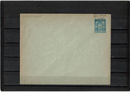 BR38Z - ENVELOPPE SAGE 15c 147x112 Mm SANS DATE VARIETE DE LA SURCHARGE TAXE REDUITE - Standard Covers & Stamped On Demand (before 1995)