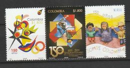 Colombia 2009 Stamp Anniv (3) UM - Colombie