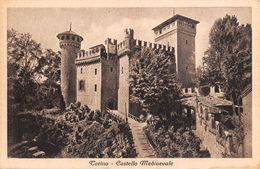 446-"TORINO-CASTELLO MEDIOEVALE " CART. ORIG   NON SPED. - Castello Del Valentino