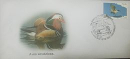 L) 2018 CUBA, ACUATIC BIRDS, FAUNA, NATURE, ANIMALS, FDC - Covers & Documents