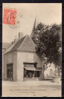 24 - Savignac Les Eglises - Le Bourg Et L'eglise - Autres & Non Classés