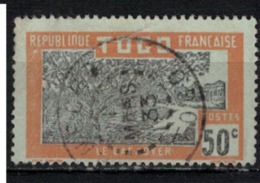 TOGO      N°  YVERT    136   ( 1 )  OBLITERE       ( O   3/02 ) - Used Stamps