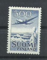 FINLANDIA  YVERT   AEREO 4   MH  * - Unused Stamps