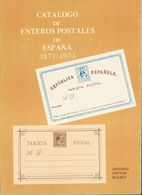 35 (1980ca). Conjunto De Cuatro Obras-catálogos Relacionados Con Los Enteros Postales (una De Ellas Es Una Fotocopia Mar - Sonstige & Ohne Zuordnung