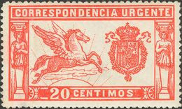 329 ** 256. 1905. 20 Cts Rojo. Bien Centrado. MAGNIFICO. (Edifil 2018: 124€) - Other & Unclassified