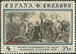 405 * 535/43Ma. 1930. Serie Completa, Cinco Valores. MUESTRA, En Rojo. MAGNIFICA. (Edifil 2015: 27€) - Other & Unclassified