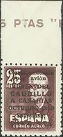 618 ** 1083. 1950. CAUDILLO A CANARIAS SIN NUMERO, Borde De Hoja. MAGNIFICO. Cert. CEM. (Edifil 2018: 6000€) - Other & Unclassified