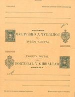 710 (*) 44cbN. 1903. 5 Cts + 5 Cts Verde Sobre Salmón Sobre Tarjeta Entero Postal De Ida Y Vuelta. Nº000000. MAGNIFICA.  - Sonstige & Ohne Zuordnung