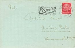 809 SOBRE. 1938. (11 De Mayo). 12 P Carmín. Carta Completa De Un Miembro De La LEGION CONDOR De CASAS DE ALCANAR (TARRAG - Other & Unclassified