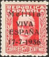 831 ** 1/2. 1936. Serie Completa. MAGNIFICA. (Edifil 2017: +114€) - Emissions Nationalistes