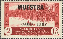 991 * 67/84M. 1935. Serie Completa, A Falta Del 1 Cts Rosa Y 10 Cts Verde, Este último El Catálogo Duda De Su Existencia - Cape Juby