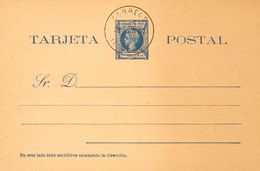 1065 º EP9/12. 1899. Serie Completa, Cuatro Tarjetas Entero Postales Con Matasellos (filatélicos) CORREOS / FERNANDO POO - Other & Unclassified