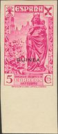 1113 ** 1/6s. 1938. Serie Completa, Borde De Hoja. SIN DENTAR. MAGNIFICA. (Edifil 2018: 105€) - Spanish Guinea