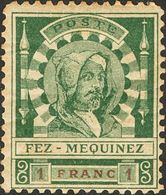 1134 */º 16/23a. 1897. Serie Completa (conservación Habitual) DENTADO 14 (el 5 Cts, 25 Cts Y 35 Cts En Usado). FEZ-MEQUI - Spanish Morocco