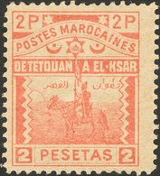 1158 * 154/160. 1897. Serie Completa (el 5 Cts Y 10 Cts En Usado). TETOUAN A EL KSAR EL KEBIR. MAGNIFICA Y RARISIMA. (Yv - Spanish Morocco