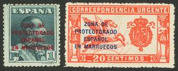 1187 ** 81/90. 1923. Serie Completa. MAGNIFICA Y RARA SIN FIJASELLOS. (Edifil 2018: 435€) - Other & Unclassified