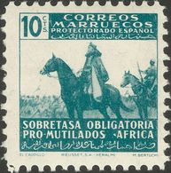 1222 ** 22/25. 1943. Serie Completa. MAGNIFICA. (Edifil 2018: 68€) - Spanish Morocco