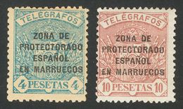 1228 * 17/24. 1923. Serie Completa. BONITA Y RARA. Cert. CEM. (Edifil 2018: 1290€) - Spanish Morocco