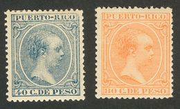 1244 **/* 86/100. 1891. Serie Completa. La Mayoría De Valores Muy Bien Centrados. MAGNIFICA. (Edifil 2018: +52€) - Other & Unclassified