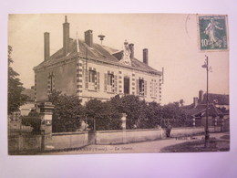 CHEVANNES  (Yonne)  :  La  MAIRIE   1923    - Chevannes