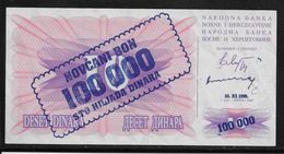 Bosnie-Herzegovine - 100000 Dinara - Pick N°34 - Neuf - Bosnien-Herzegowina