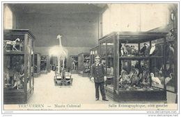 TERVUREN ..-- Brt Flam. ..-- Musée Colonial .1910 Vers SOUVRET ( Mr Octave GUILLAIN , Instituteur ) . Voir Verso . - Tervuren