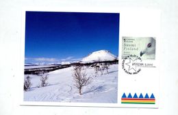 Carte Cachet Nordia 2001 Sur Oiseau - Storia Postale