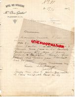 22- PLANCOET - RARE LETTRE MANUSCRITE SIGNEE MLLES OLIVIER GAUTIER-HOTEL DES VOYAGEURS-1902 - Old Professions