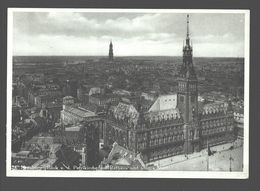 Hamburg - Blick V. D. Petrikirche Auf Rathaus Und Innere Stadt - Mitte