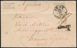 1869 3. Súlyfokozatú Távolsági Ajánlott Levél 25kr Bérmentesítéssel (300.000+++) A Belföldi Leveleken A 25kr Felhasználá - Andere & Zonder Classificatie