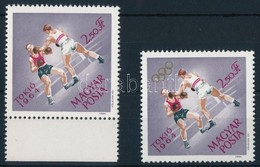 ** 1964 Tokiói Olimpia 2.50Ft Arany Színnyomat (olimpiai Karikák) Nélkül / Mi 2039, Gold Colour (olympic Rings) Omitted. - Andere & Zonder Classificatie