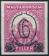 ** 1931 Kisegít? Bélyeg 6f/8f IX.-Vj. Vágott Bélyeg A Katalógus Nem Említi / Mi 472y Imperforate, Not Listed In The Hung - Sonstige & Ohne Zuordnung