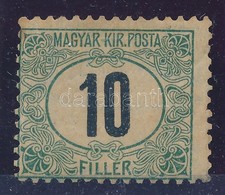 ** 1903 Portó 10f A Fogazással (50.000) (enyhe Patina) - Andere & Zonder Classificatie